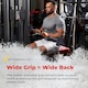 image 8 of Strongology POWERPULL Lat Bar Pull Down Bar Attachments, Workout Accessory for Gym, Fitness, Cable Weightlifting Use, Strength Training Arms, Back, Shoulders