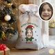 image 2 of Personalised Photo Upload Elf Christmas Sack