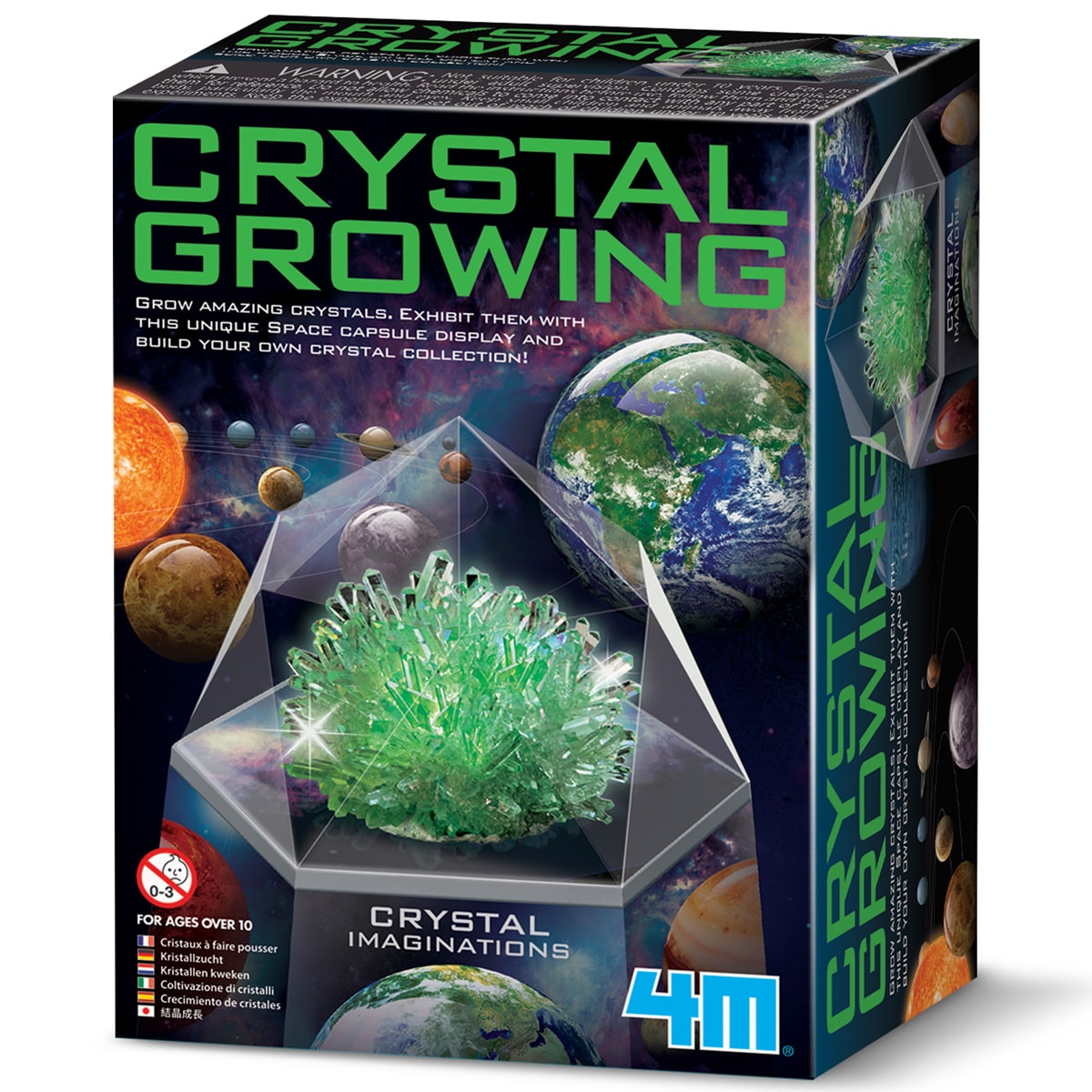 4M Crystal Growing - Crystal Imaginations (Green)