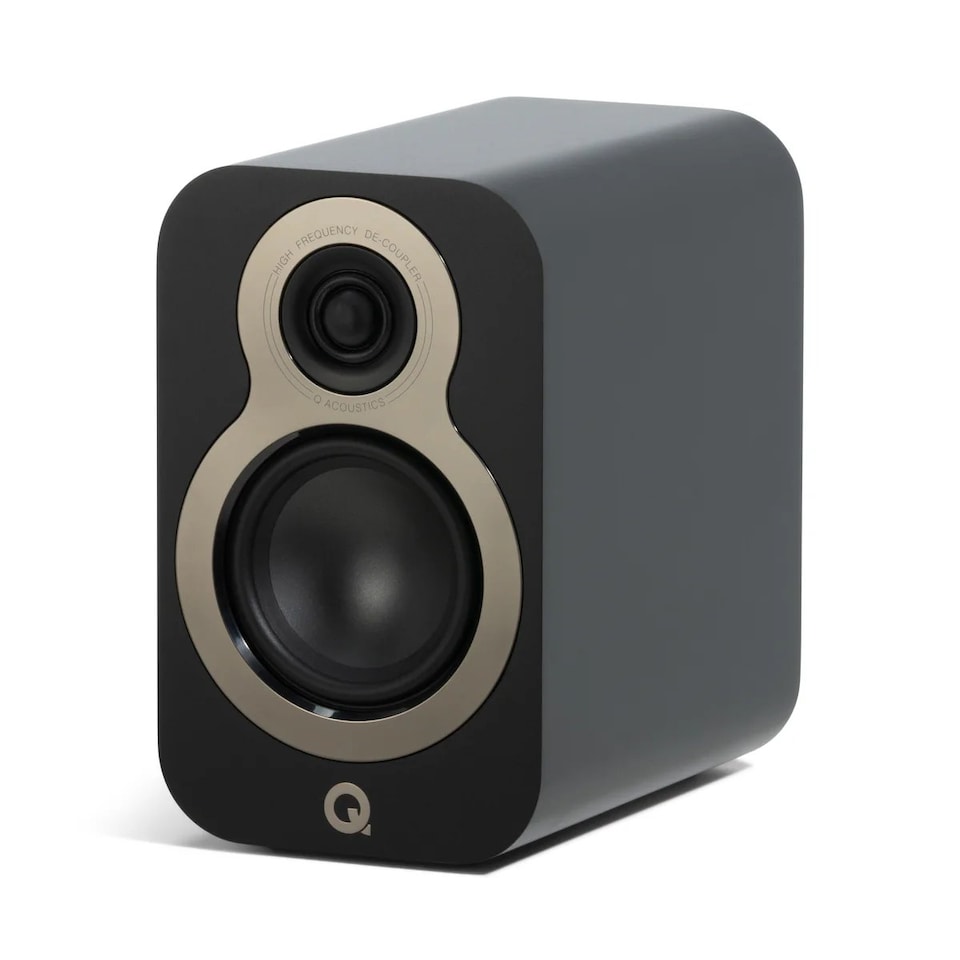 image 1 of Q Acoustics 3010c Bookshelf Speakers - Black