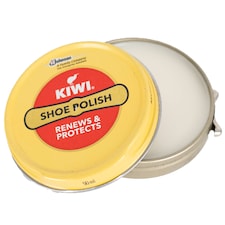 Kiwi Shoe Polish Wax - Classic Shine and Protection for Leather 50ml | Clear | Neutral