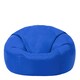 image 4 of icon Classic Indoor Outdoor Bean Bag Blue Bean Bag Chair Blue | Blue