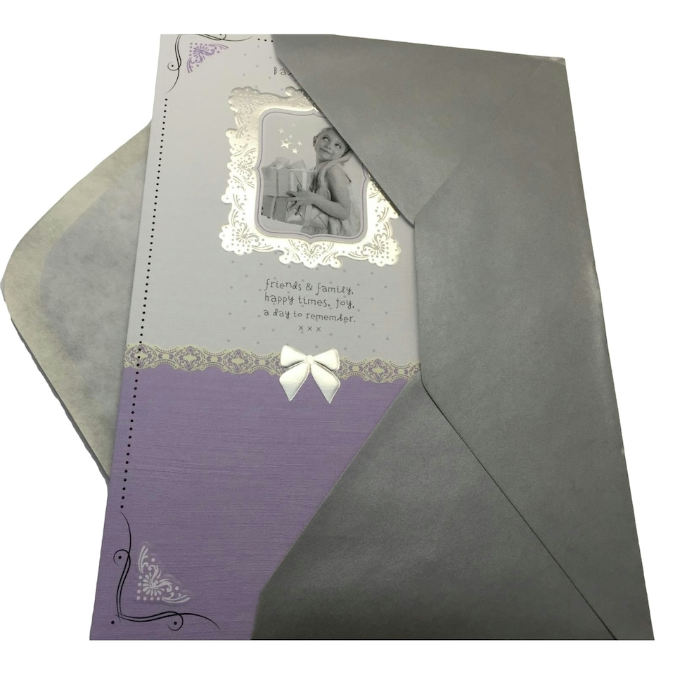 image 1 of Baby Shower Blank Greetings Card