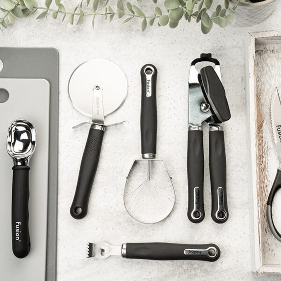 image 1 of Fusion Stainless Steel Pizza Cutter
