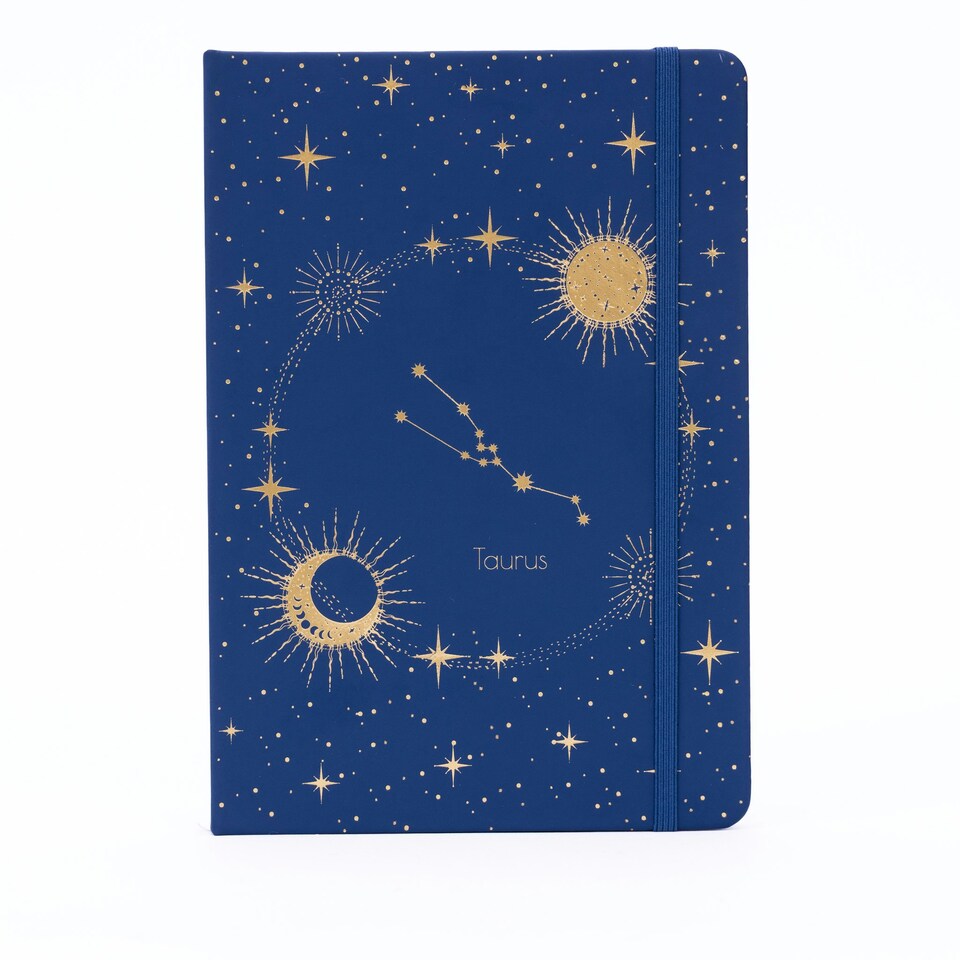 image 1 of A5 Taurus Zodiac Lined Notebook