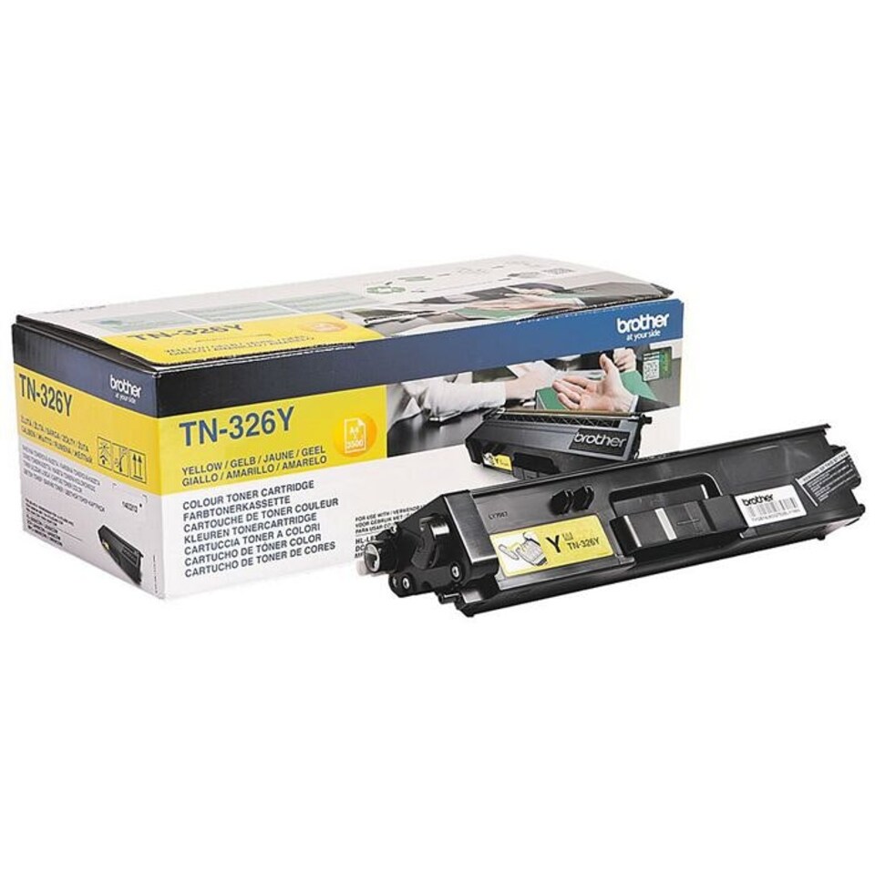 Brother Yellow Toner Cartridge 3.5k pages - TN326Y N/A