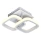 image 2 of Contemporary Compact Double Head 40w LED Ceiling Light Fitting in Matt White | White