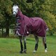 image 2 of Weatherbeeta Comfitec Plus Dynamic II Combo Neck Midweight Horse Turnout Rug - Maroon/Grey/White - 5´ 6"