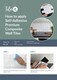 image 9 of d-c-fix Herringbone 29.6 x 25.3cm Premium Self Adhesive Composite Wall Tile | Pack 5