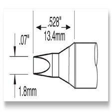 OKI METCAL - Conical Long Reach Soldering Tip 1.8mm
