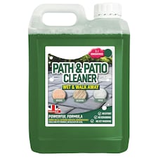 4 x 2.5 Litre Path & Patio Cleaner Fluid Staining Remover Cleaning Solution