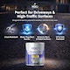 image 3 of HQC Tarmac Reviver Paint - Restores & Protects Tarmac, Tennis Courts & Driveways - Black - 10L