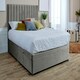 image 5 of Sophia Divan Ottoman Plush Superking Bed Frame - Silver