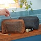 image 4 of Buffalo Leather Wash Bag
