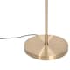 image 5 of First Choice Lighting Antique Brass Floor Lamp with Cream Shade Bronze | Cream