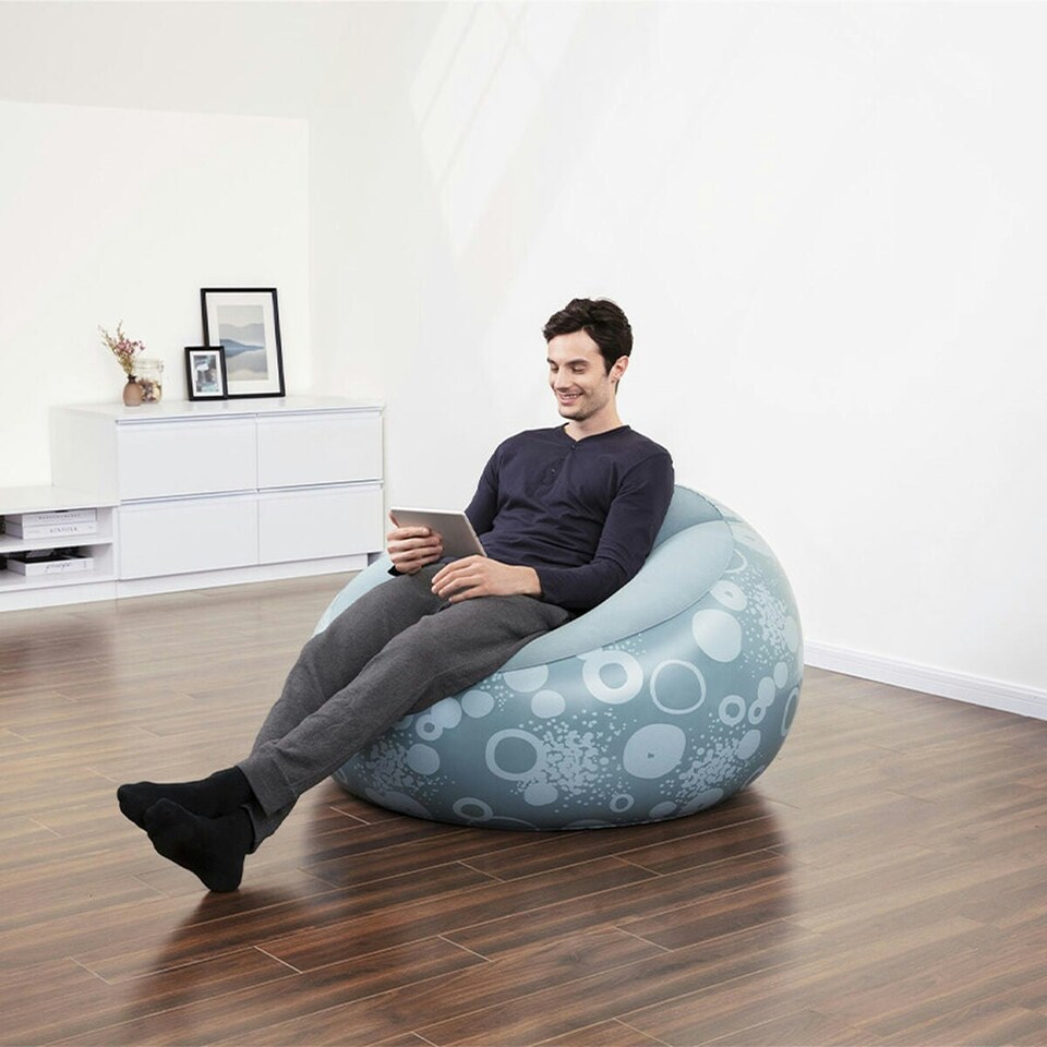 image 1 of Inflatable Armchair Bestway Fashion 112 x 112 x 66 cm 122 x 122 x 66 cm