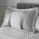 image 4 of Catherine Lansfield Sequin Cluster Pillowsham Pair Silver Silver