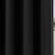 image 3 of Supersoft Black Curtains 66 x 90 inch (168 x 229 cm) Room Darkening Eyelet Thermal Noise Reducing Curtains for Bedroom and Living Room