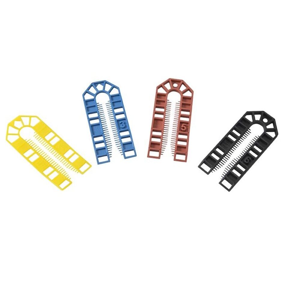 image 1 of Broadfix U-shims | Multi | Multi Colour | 101 x 43mm | 1