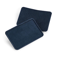 Beechfield Removable Cotton Patch - French Navy - One Size (UTBC4975)