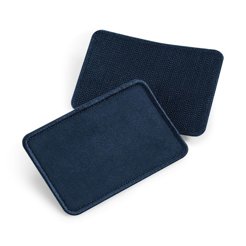 Beechfield Removable Cotton Patch - French Navy - One Size (UTBC4975)