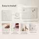 image 5 of Levede Felt Notice Board 12PCS Wall Tiles Pin Board Self Adhesive Beige 30x30cm