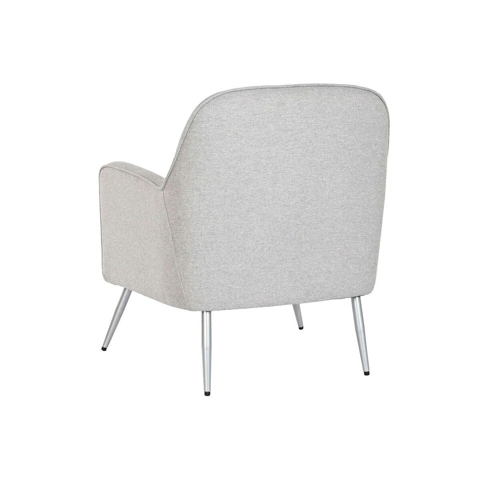 image 1 of Armchair Home ESPRIT Grey Silver 71 x 68 x 81 cm Grey