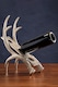 image 4 of Antler 3 Bottle Wine Rack