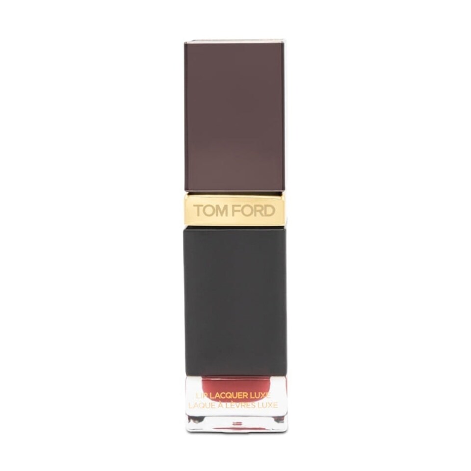 image 1 of Tom Ford Lip Lacquer Luxe Red Liquid Lipstick 07 Intimidate Vinyl N/A