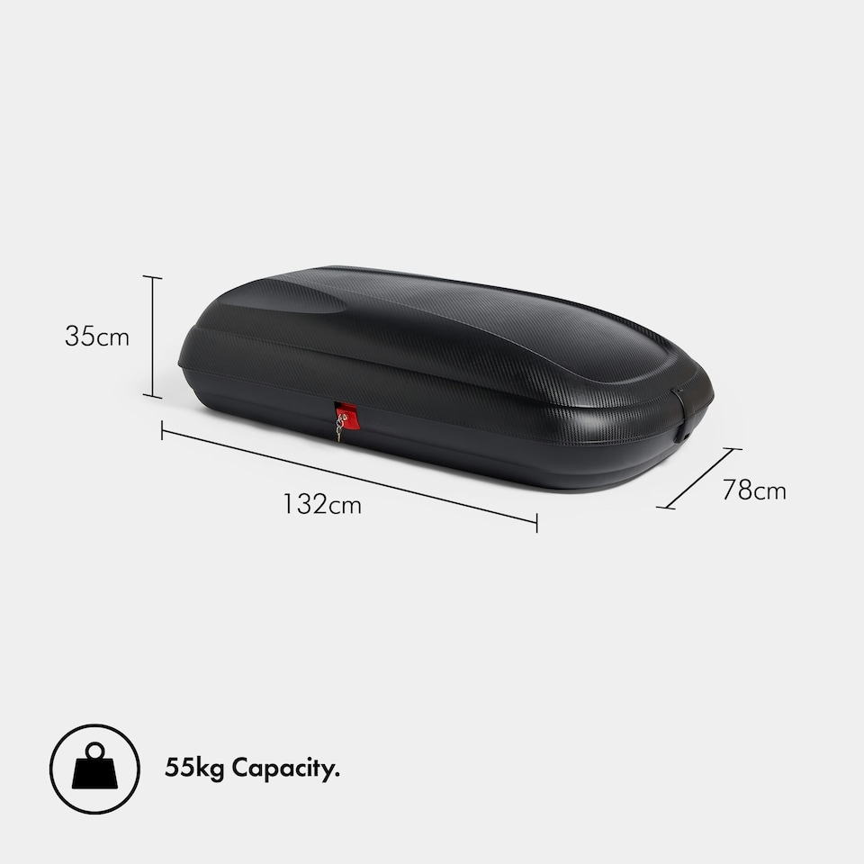image 1 of VonHaus 320L Car Roof Box