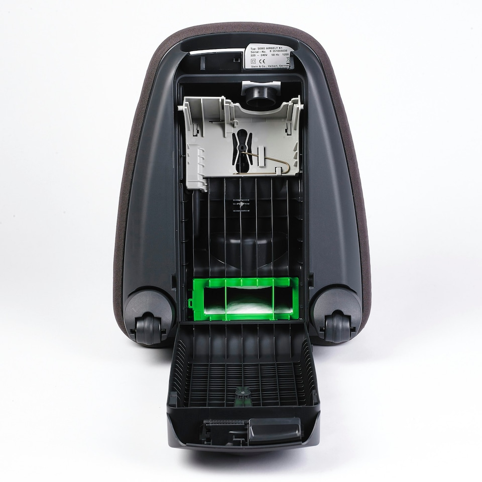image 1 of SEBO Air-Belt Vacuum Cleaner, K1 Pet ePower 890W, Black 92660GB