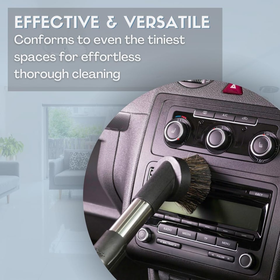 image 1 of Genuine Henry Round Dusting Brush Tool For Henrys & Hettys (32mm) 601144