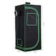 image 7 of Outsunny Mylar Hydroponic Grow Tent w/ Floor Tray for Indoor Plant 60x60x140cm