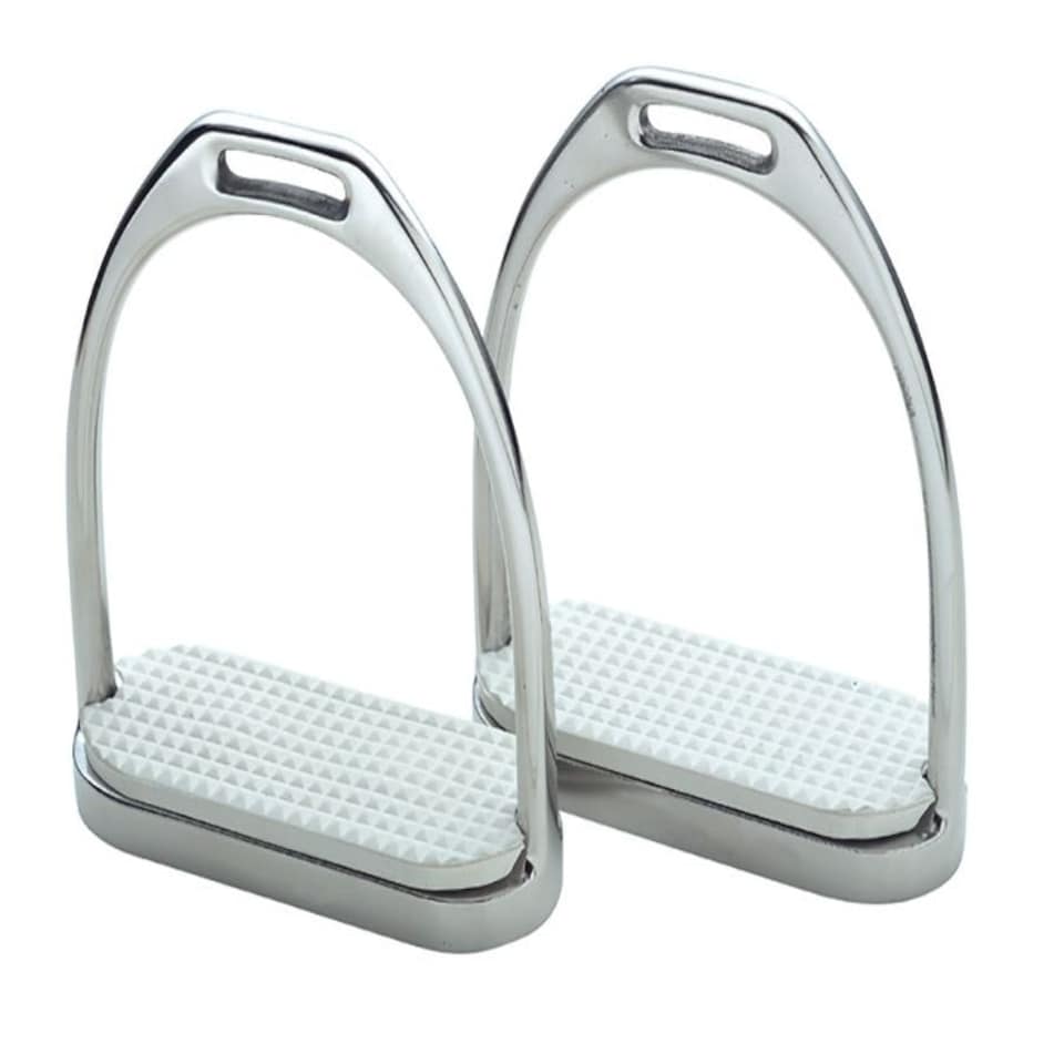 Shires Fillis Stirrups Silver | Size: 4.75
Colour: Silver