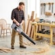 image 8 of Outsunny 36V Leaf Blower Cordless with 2 x 4000mAh Batteries & Charger | Grey | Light Grey | 111.6L x 15W x 28H cm