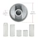 image 2 of SPARES2GO Air Fryer Knob Silver Switch Universal Dial Button Multi Cooker Mini Oven