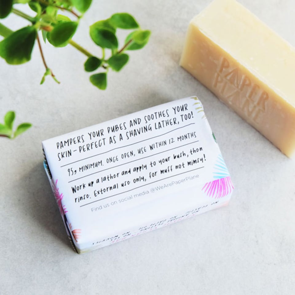 image 1 of Paper Plane Bush Shampoo Bar 95g