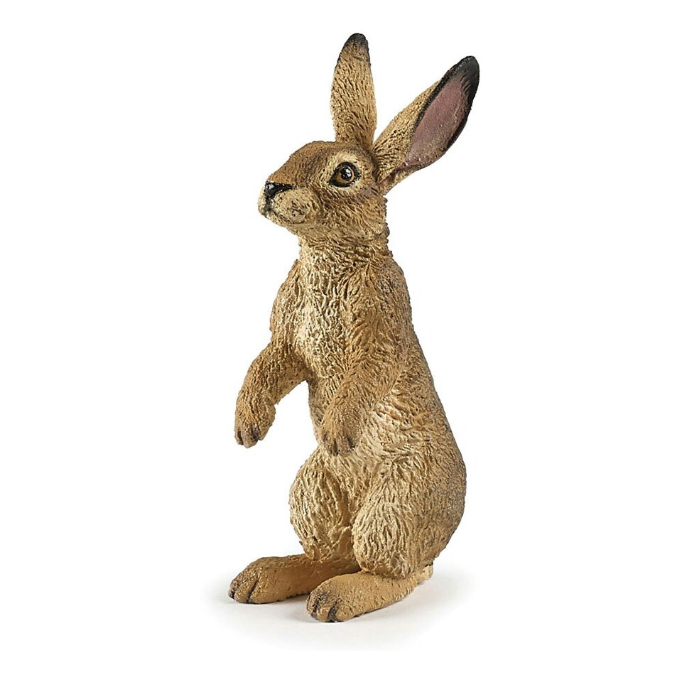 image 1 of PAPO Wild Animal Kingdom Standing Hare Toy Figure