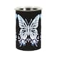 image 2 of Aroma Electric Plug In Wax Melter 12cm Black Colour Changing - Butterfly