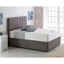 Natural 5000 Pocket Medium Mattress 25cm Double White | Double