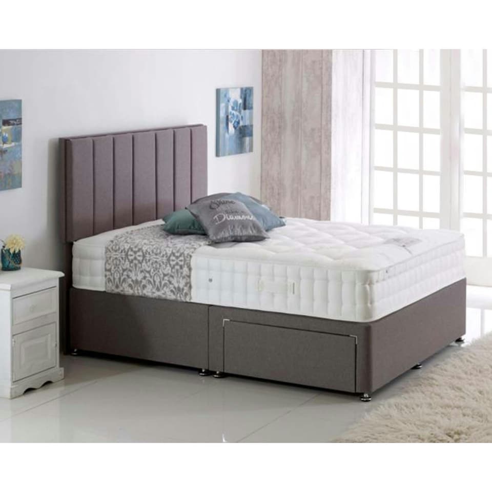 Natural 5000 Pocket Medium Mattress 25cm Double White | Double