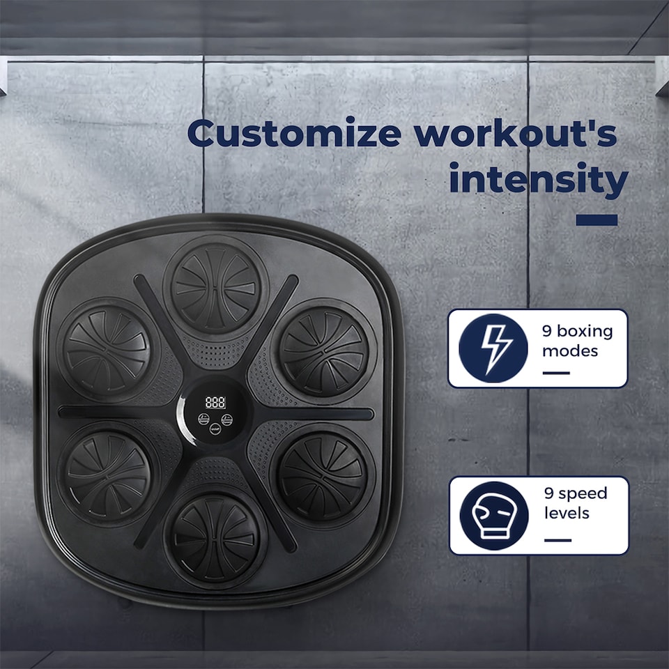 image 1 of Centra Boxing Music Machine Bluetooth Electronic 9 Punching Mode Training Pad