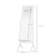 image 7 of HOMCOM Freestanding Dressing Mirror 148x47cm Adjustable Angle White Frame Home | White