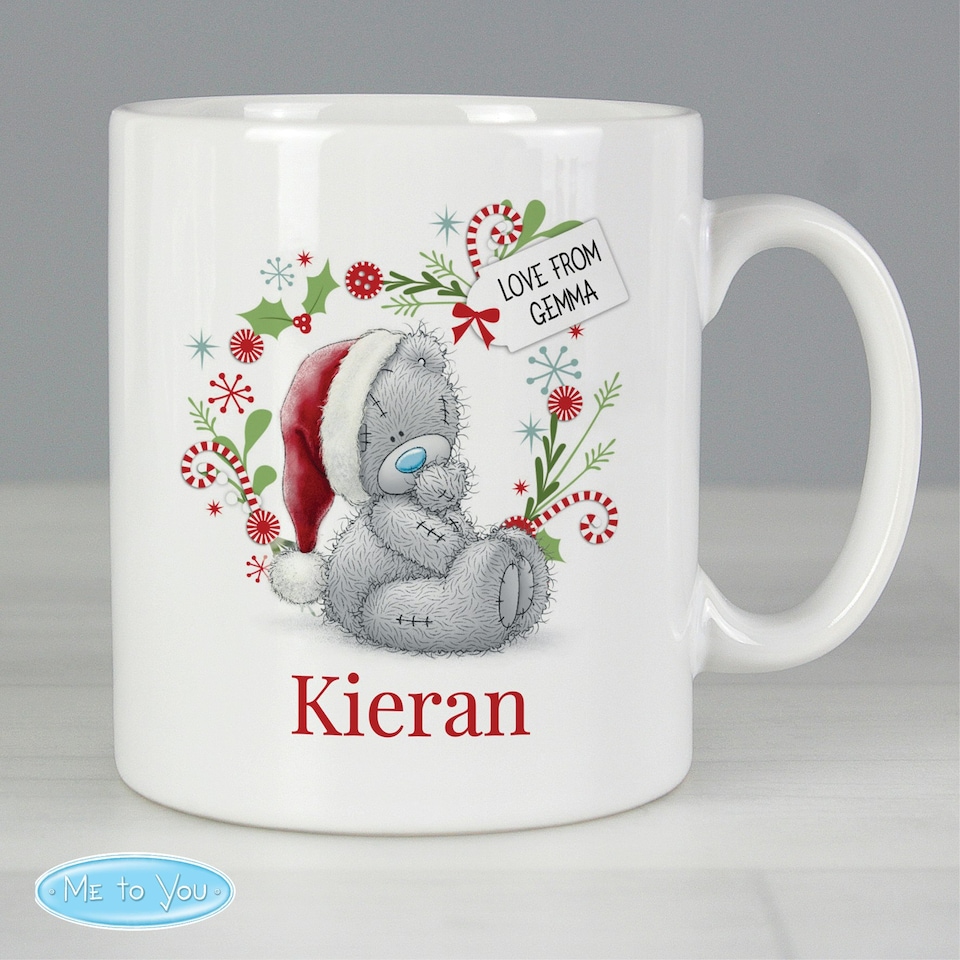 image 1 of Personalised Me to You Christmas Mug White