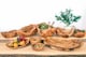 image 3 of Verano Spanish Ceramics Olive Wood Handmade Bowl - 18cm | Brown | 1
