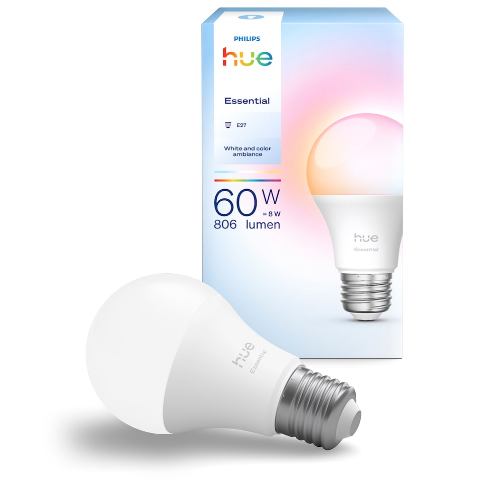 image 1 of Philips Hue Essential WCA 806 A60 E27 1P EU