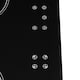 image 3 of SIA CERH60BL 60cm 4 Zone Touch Control Electric Ceramic Hob In Black