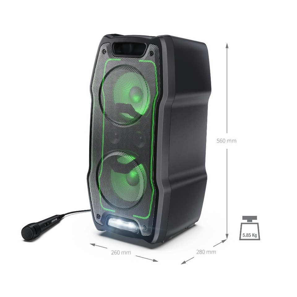 image 1 of SHARP PS-931 180W Xparty Sing Party Speaker