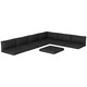 image 9 of Outsunny Replacement Cushions for Outdoor Furniture Garden Seat Cushion Pad 