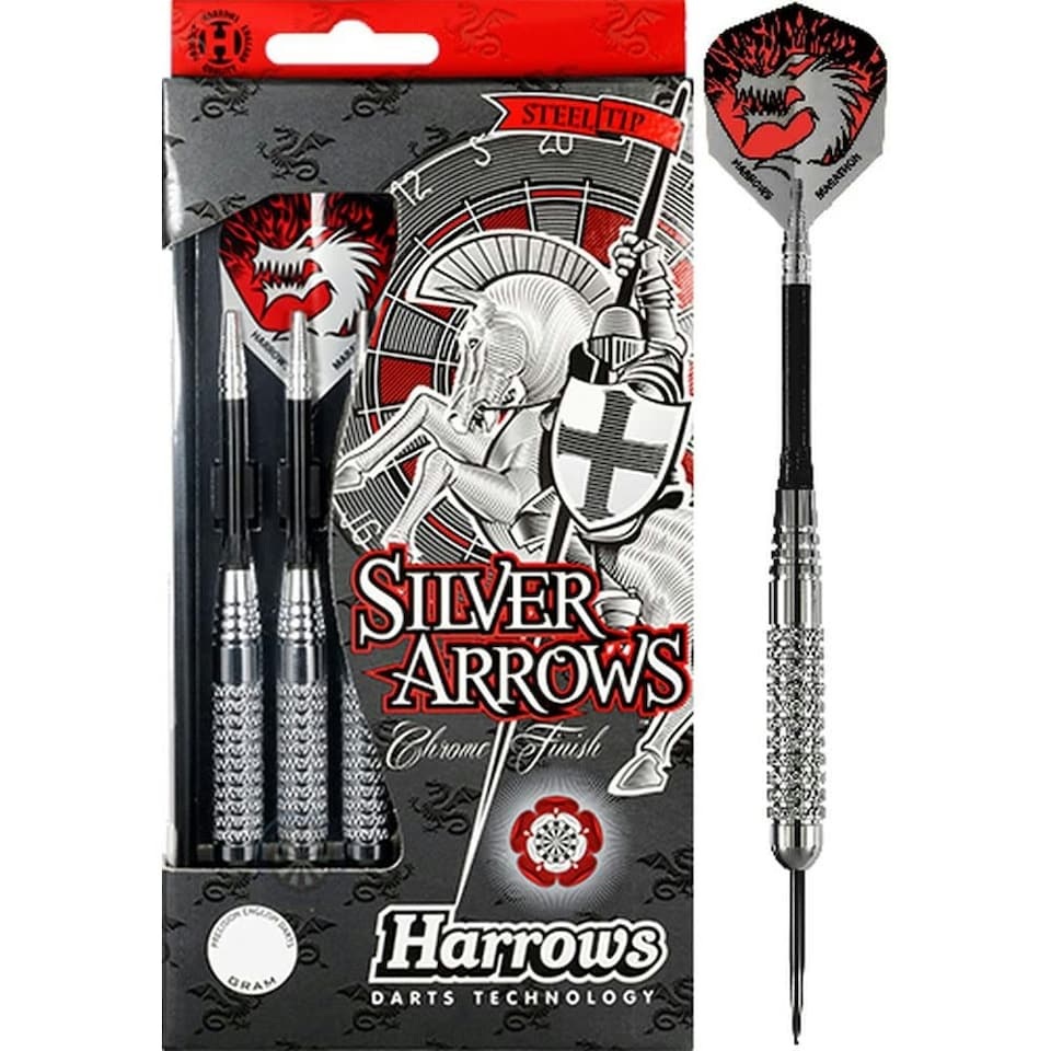 HARROWS DARTS SILVER ARROWS - 22gm - Cartasport - DASA22